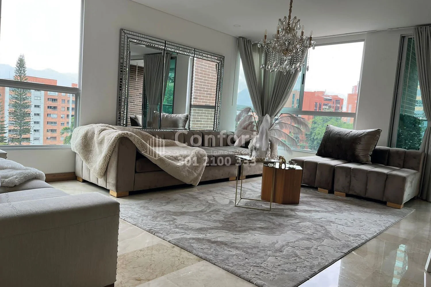 APARTAMENTO AMOBLADO EN EL POBLADO 010324 — foto 4