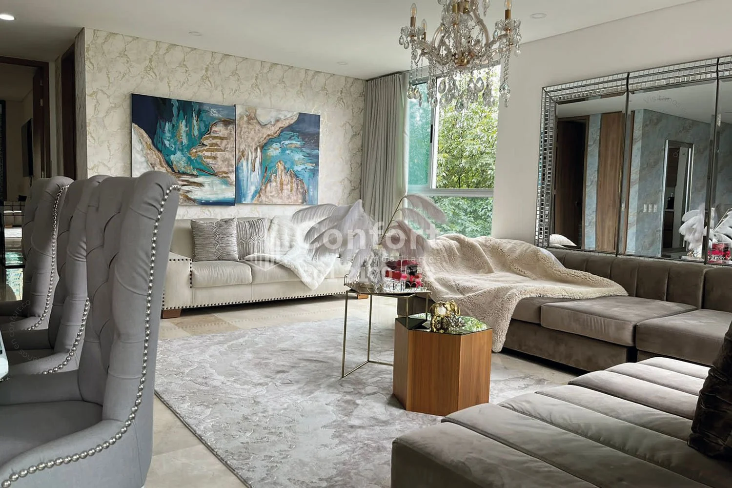 APARTAMENTO AMOBLADO EN EL POBLADO 010324 — foto 3