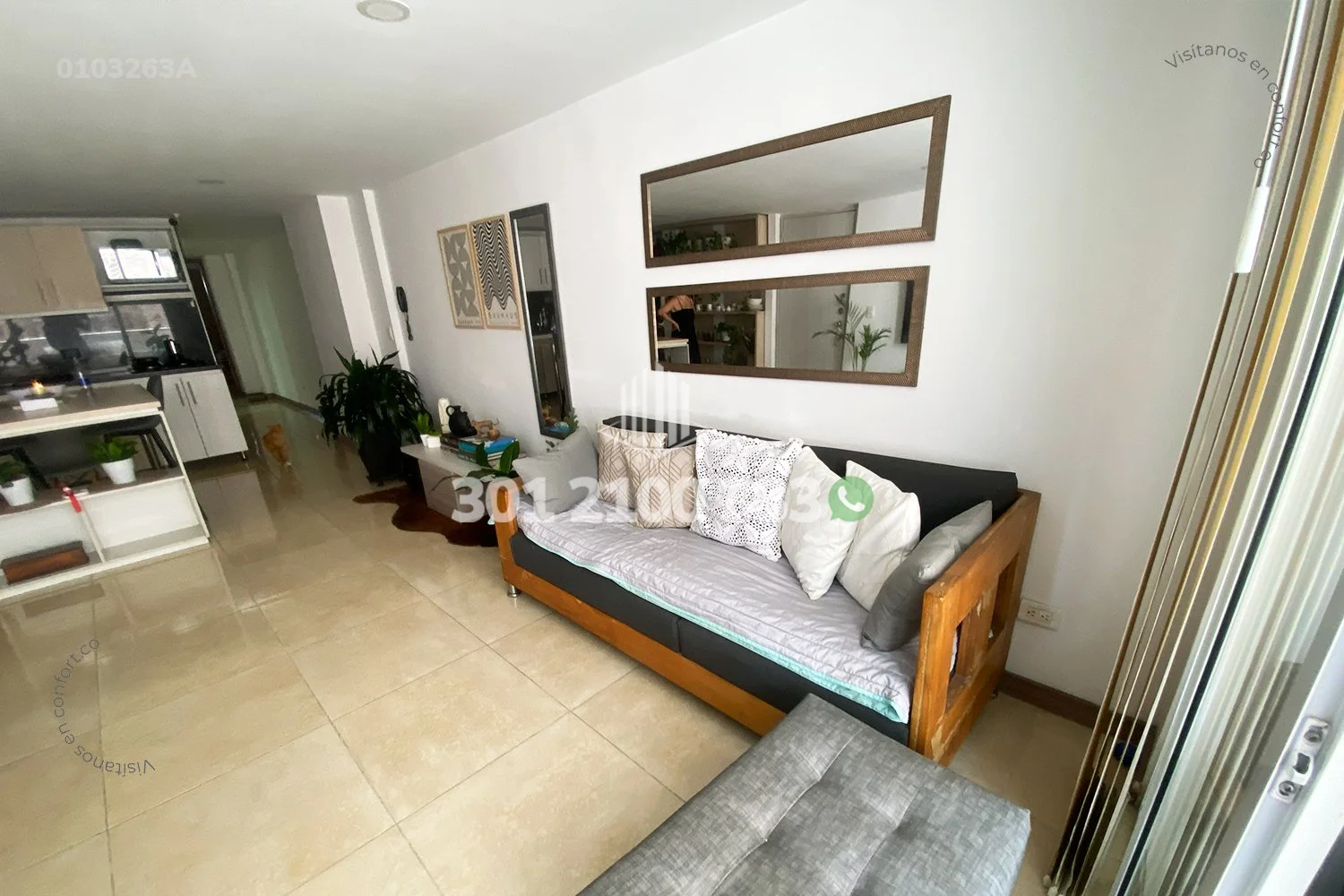 APTO AMOBLADO EN SAN JOAQUÍN - MEDELLÍN 0103263A — foto 4