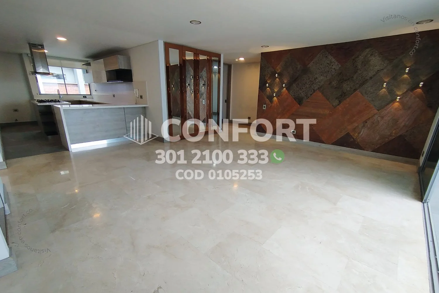APARTAMENTO EN LAURELES - MEDELLÍN 0105253 COP/USD — foto 3