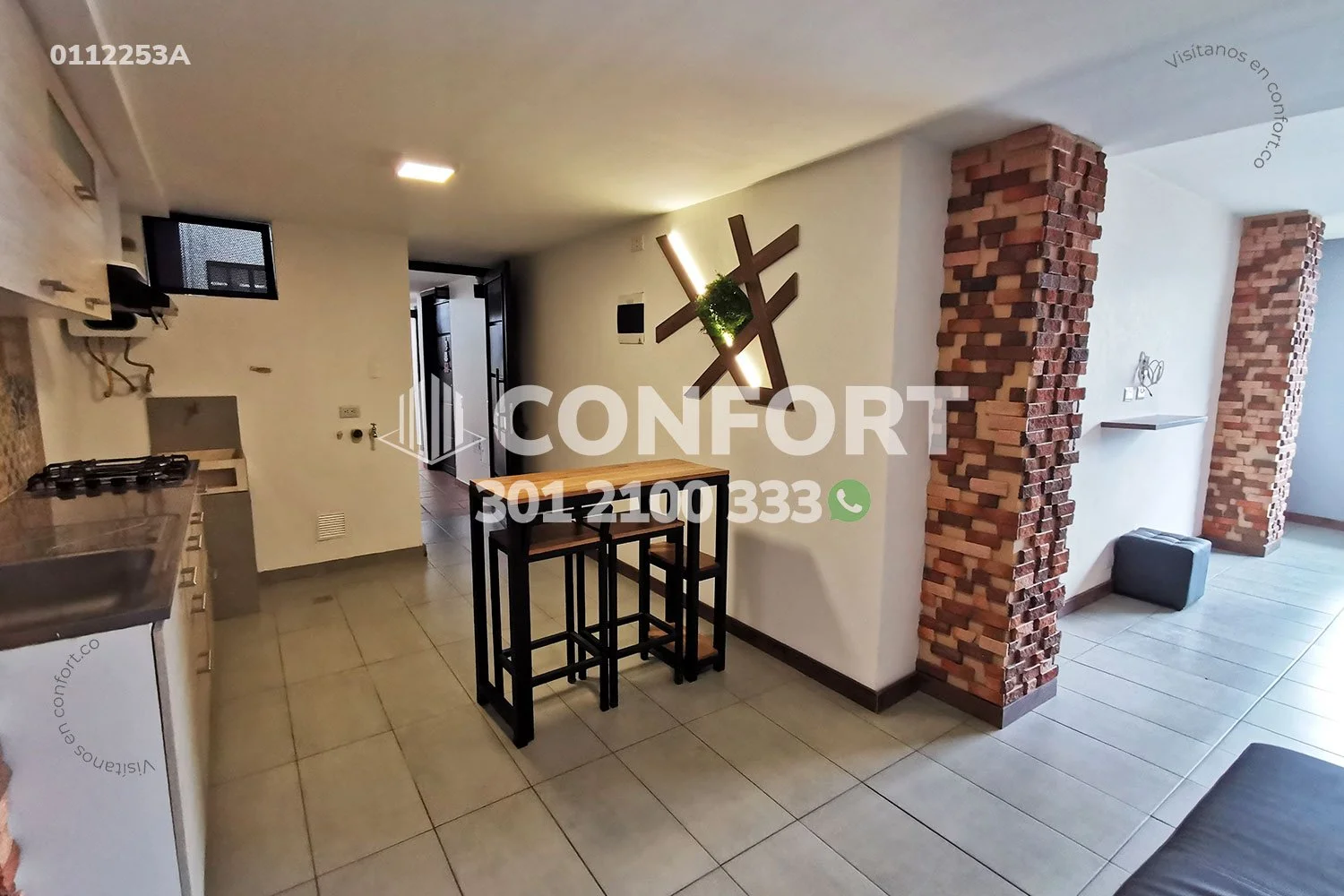 APARTAESTUDIO AMOBLADO EN CONQUISTADORES - LAURELES 0112253A COP/USD — foto 3