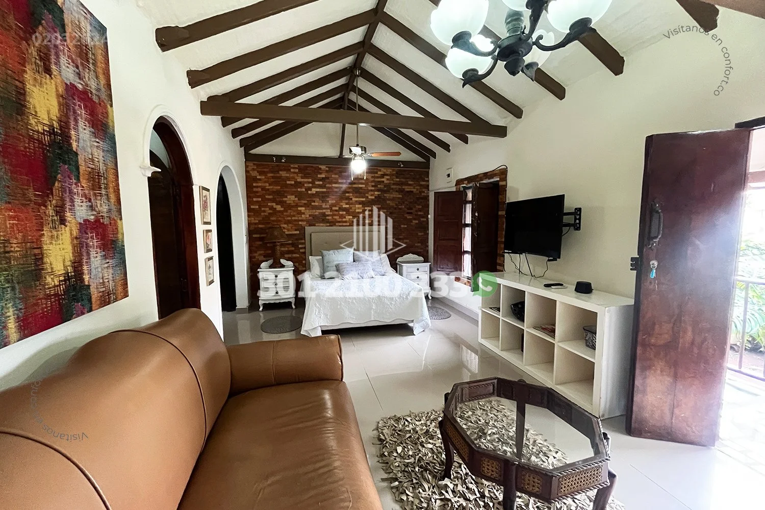 APARTAESTUDIO AMOBLADO EN LA LOMA DEL BARRO - ENVIGADO 0203262A — foto 3
