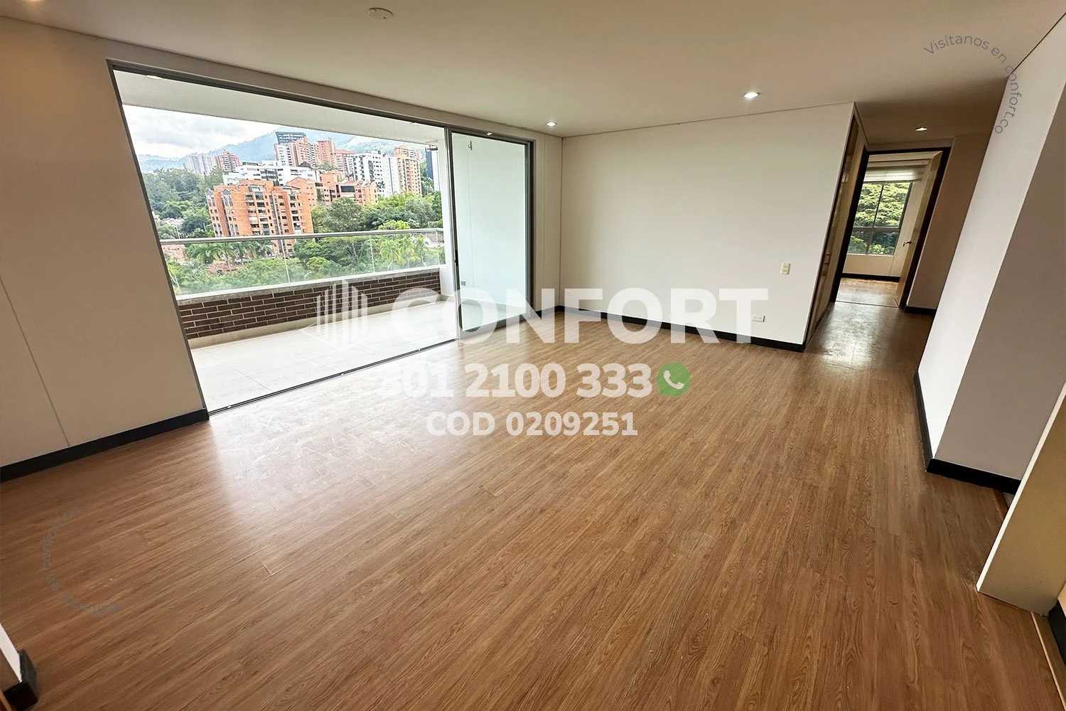 APARTAMENTO EN EL CAMPESTRE - EL POBLADO 0209251 COP/USD — foto 4