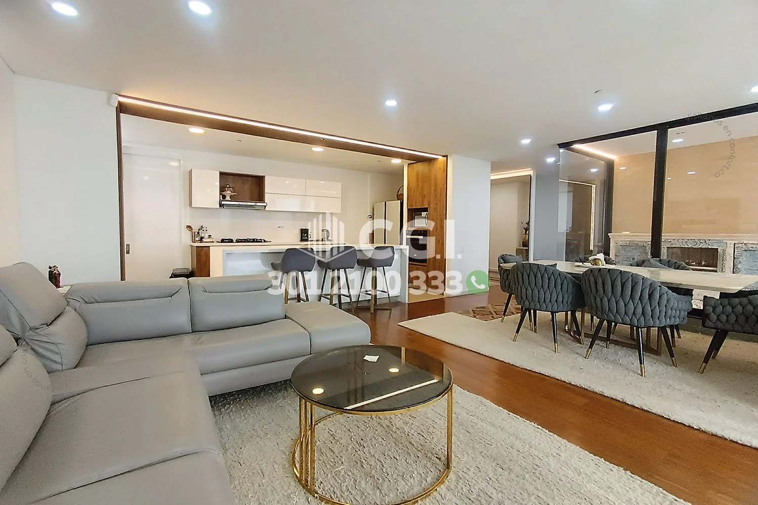 APARTAMENTO EN SANTA MARÍA DE LOS ÁNGELES - EL POBLADO 0303251 COP/USD — foto 3