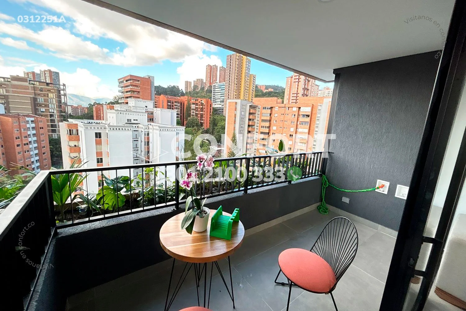 APARTAMENTO AMOBLADO EN CASTROPOL - EL POBLADO 0312251A COP/USD — foto 4