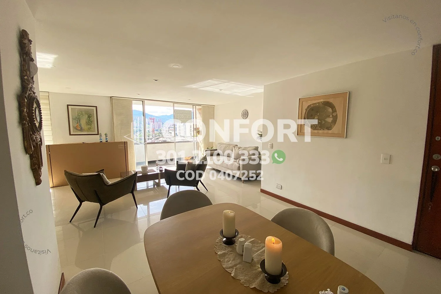 APARTAMENTO EN VILLA GRANDE ENVIGADO 0407252 COP/USD — foto 3