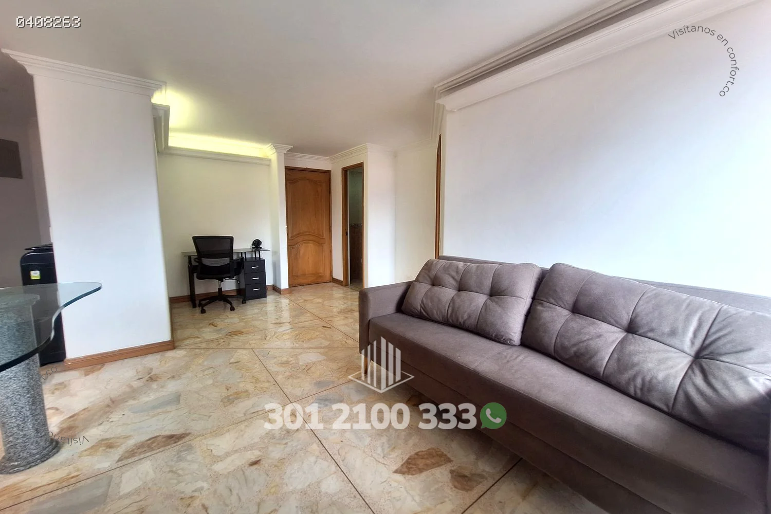 APTO AMOBLADO EN LAURELES - MEDELLÍN 0408263 — foto 4