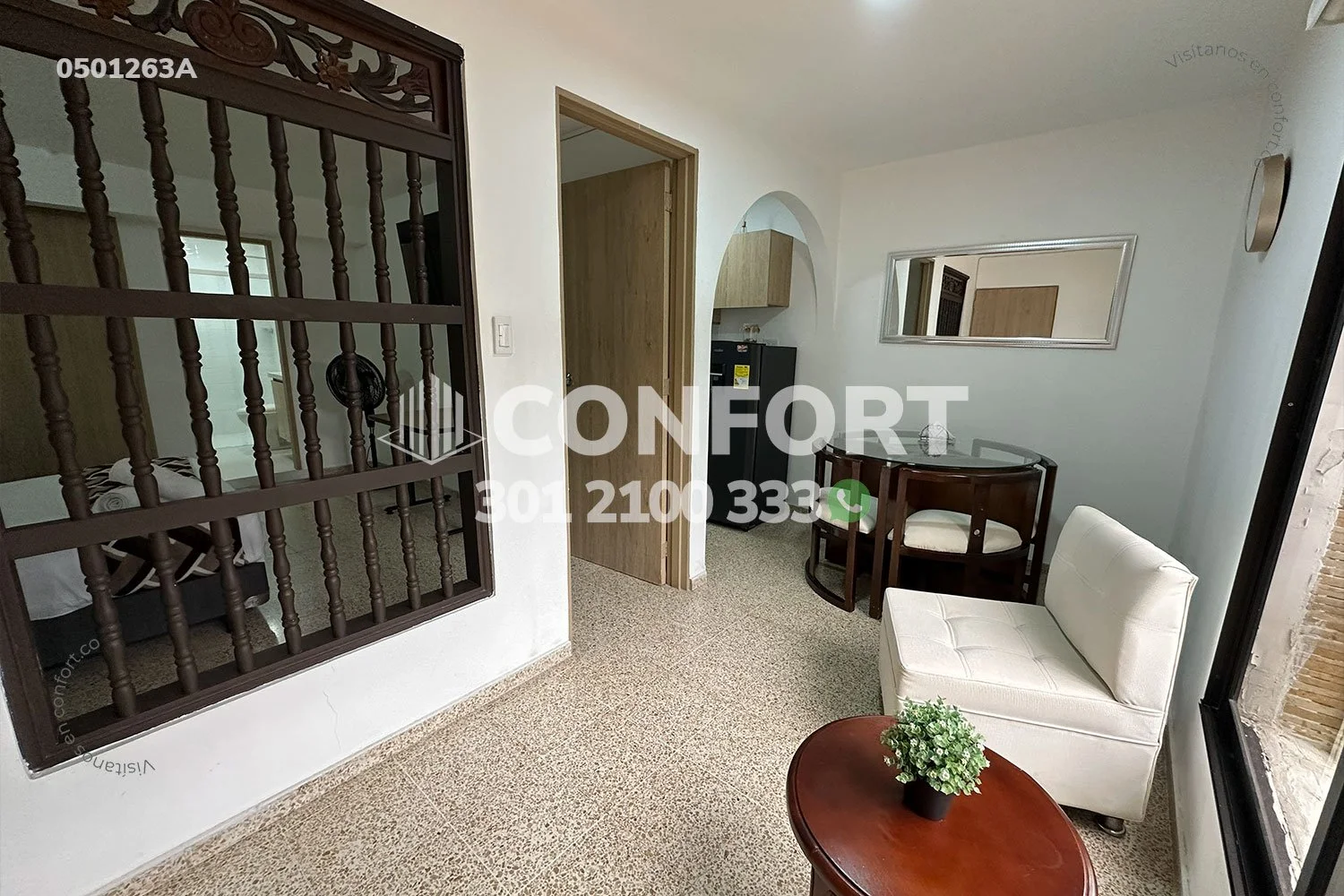 APARTAMENTO AMOBLADO EN LAURELES - 0501263A COP/USD — foto 2