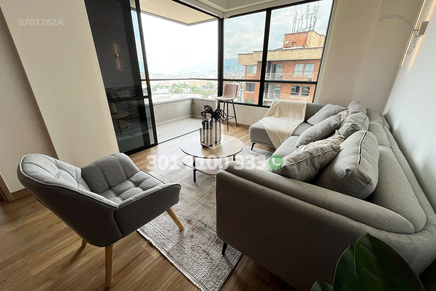 APTO AMOBLADO EN LAS CASITAS - ENVIGADO 0702262A COP/USD — foto 4