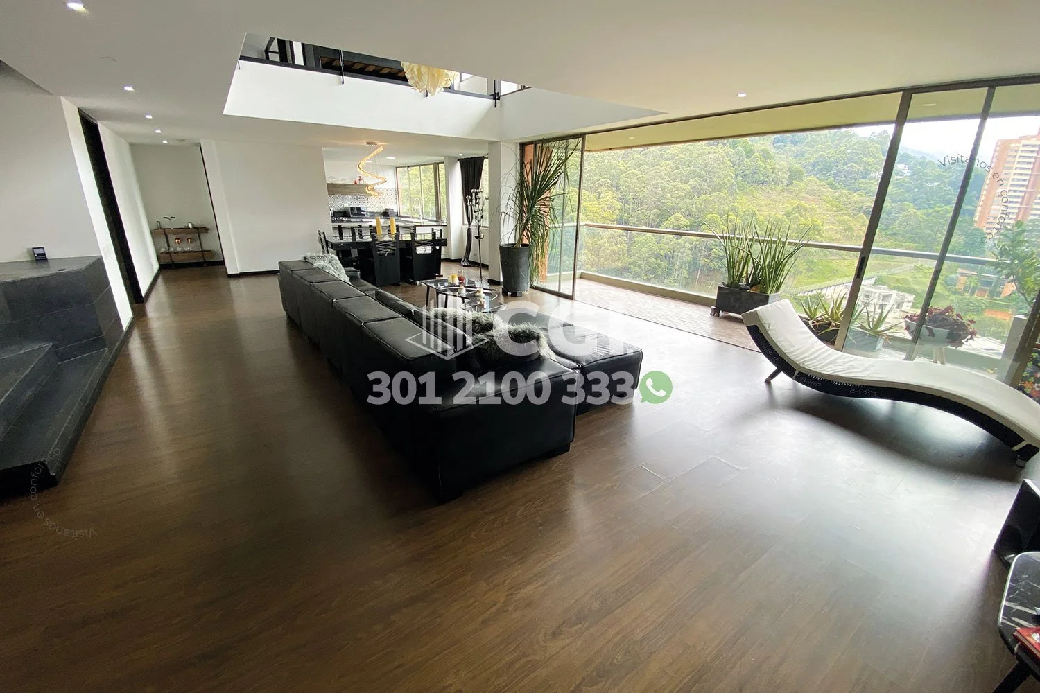 PENTHOUSE AMOBLADO EN LA COLA DEL ZORRO - EL POBLADO 0803251 COP/USD — foto 3