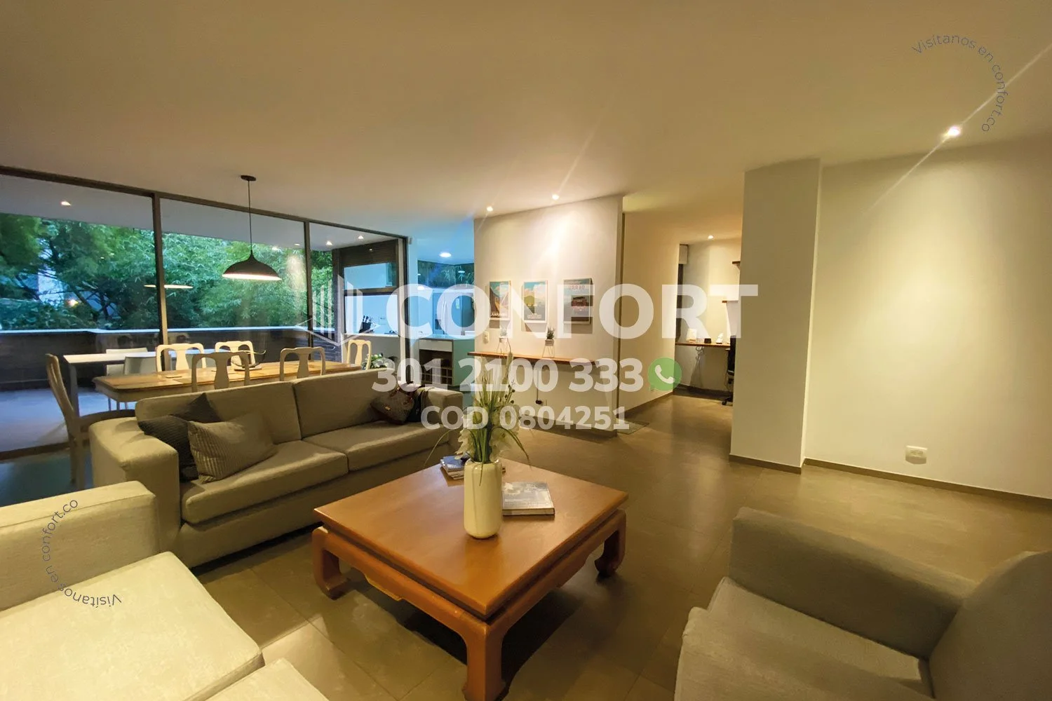 APARTAMENTO AMOBLADO EN PROVENZA - EL POBLADO 0804251 COP/USD — foto 4