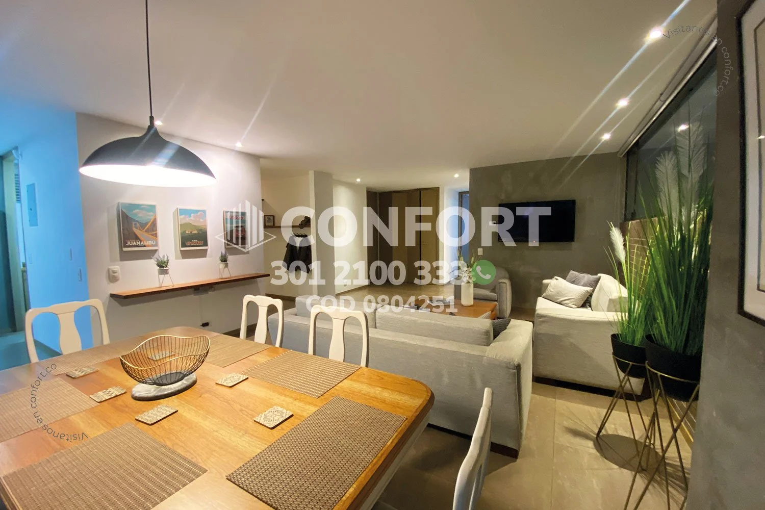 APARTAMENTO AMOBLADO EN PROVENZA - EL POBLADO 0804251 COP/USD — foto 3