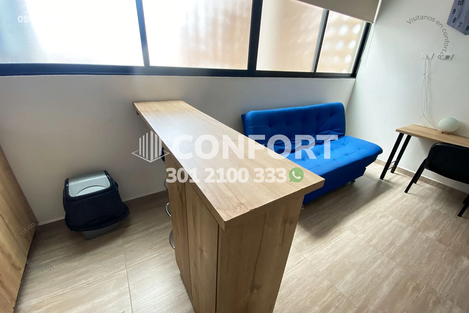 APARTAESTUDIO AMOBLADO EN CONQUISTADORES 0901263A COP/USD — foto 3