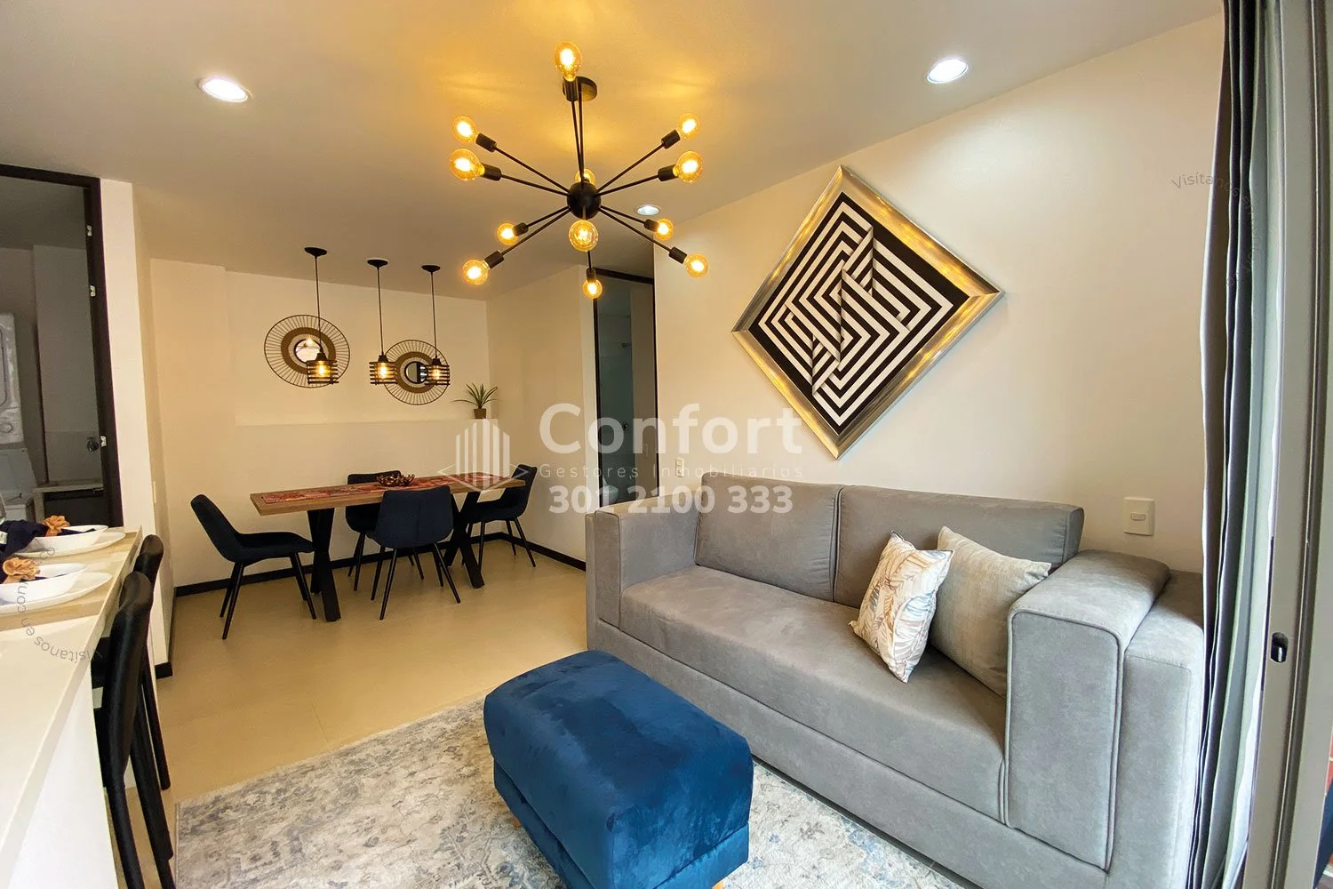 APARTAMENTO AMOBLADO EN EL POBLADO 0904241 — foto 3