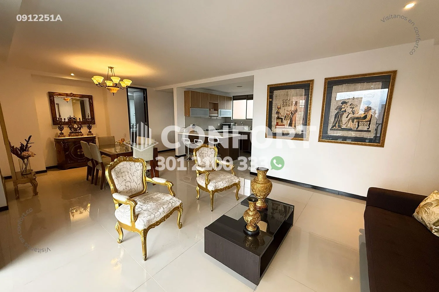 APARTAMENTO AMOBLADO EN LAS LOMAS - POBLADO 0912251A COP/USD — foto 4