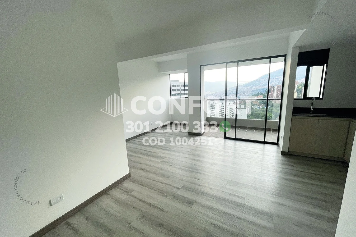 APARTAMENTO EN LAS PALMAS - EL POBLADO 1004251 COP/USD — foto 2