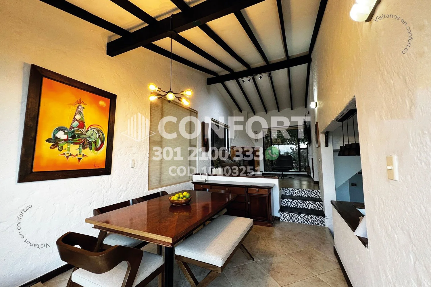 CASA CAMPESTRE AMOBLADA EN LAS PALMAS - EL POBLADO 10103251 COP/USD — foto 3