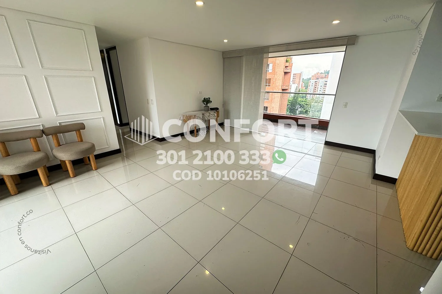 APARTAMENTO EN LALINDE - EL POBLADO 10106251 COP/USD — foto 2