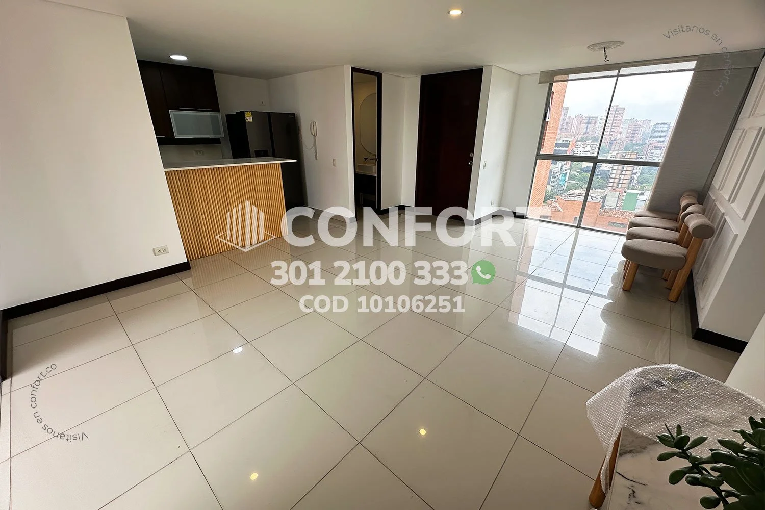 APARTAMENTO EN LALINDE - EL POBLADO 10106251 COP/USD — foto 3