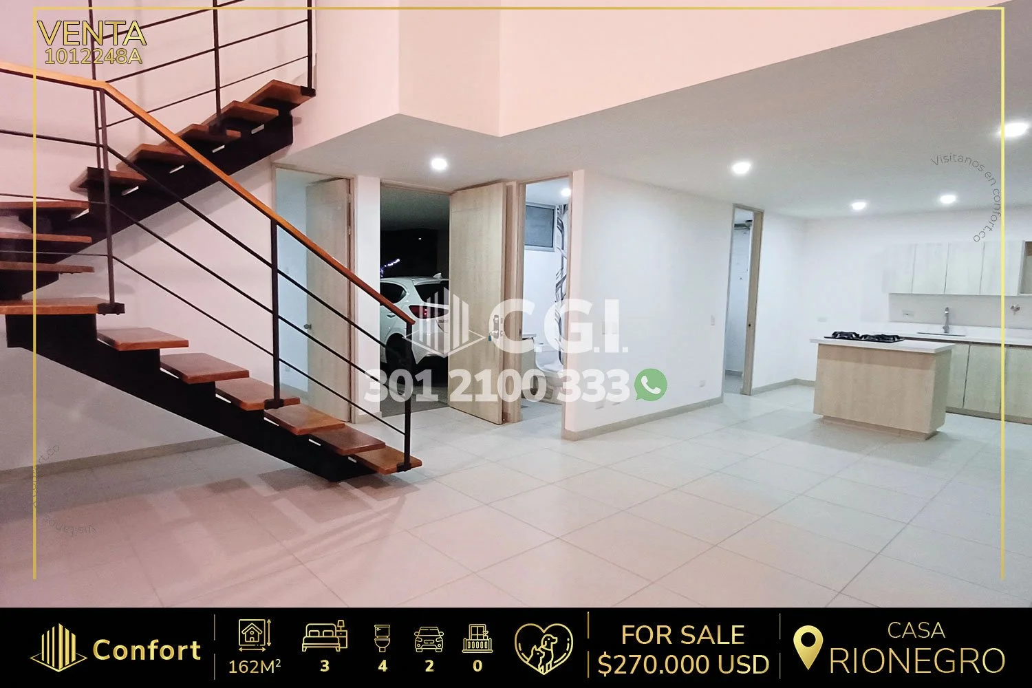 CASA EN RIONEGRO - ANTIOQUIA 1012248A COP/USD — foto 1