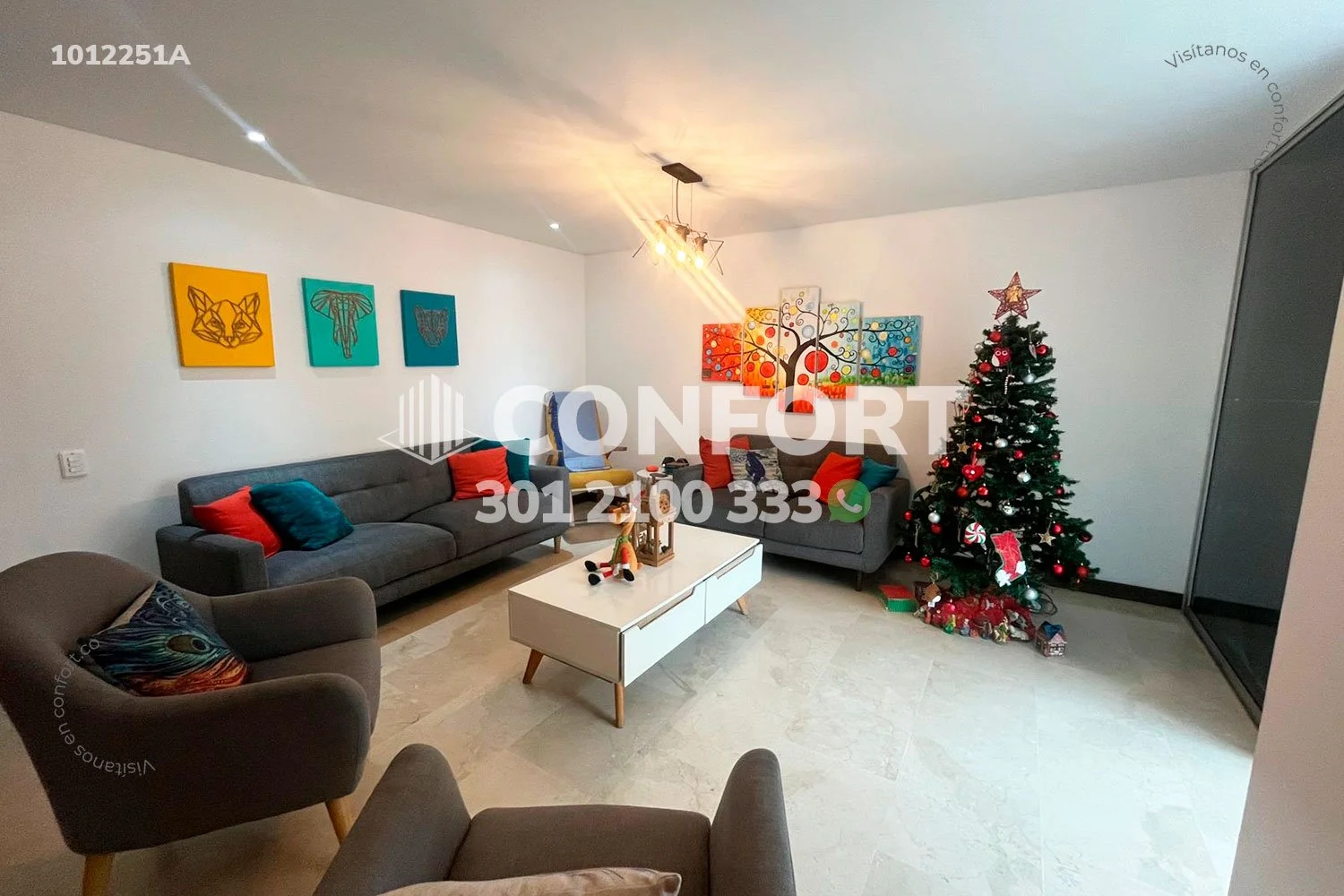 APARTAMENTO AMOBLADO EN SANTA MARÍA DE LOS ÁNGELES - EL POBLADO 1012251A COP/USD — foto 2