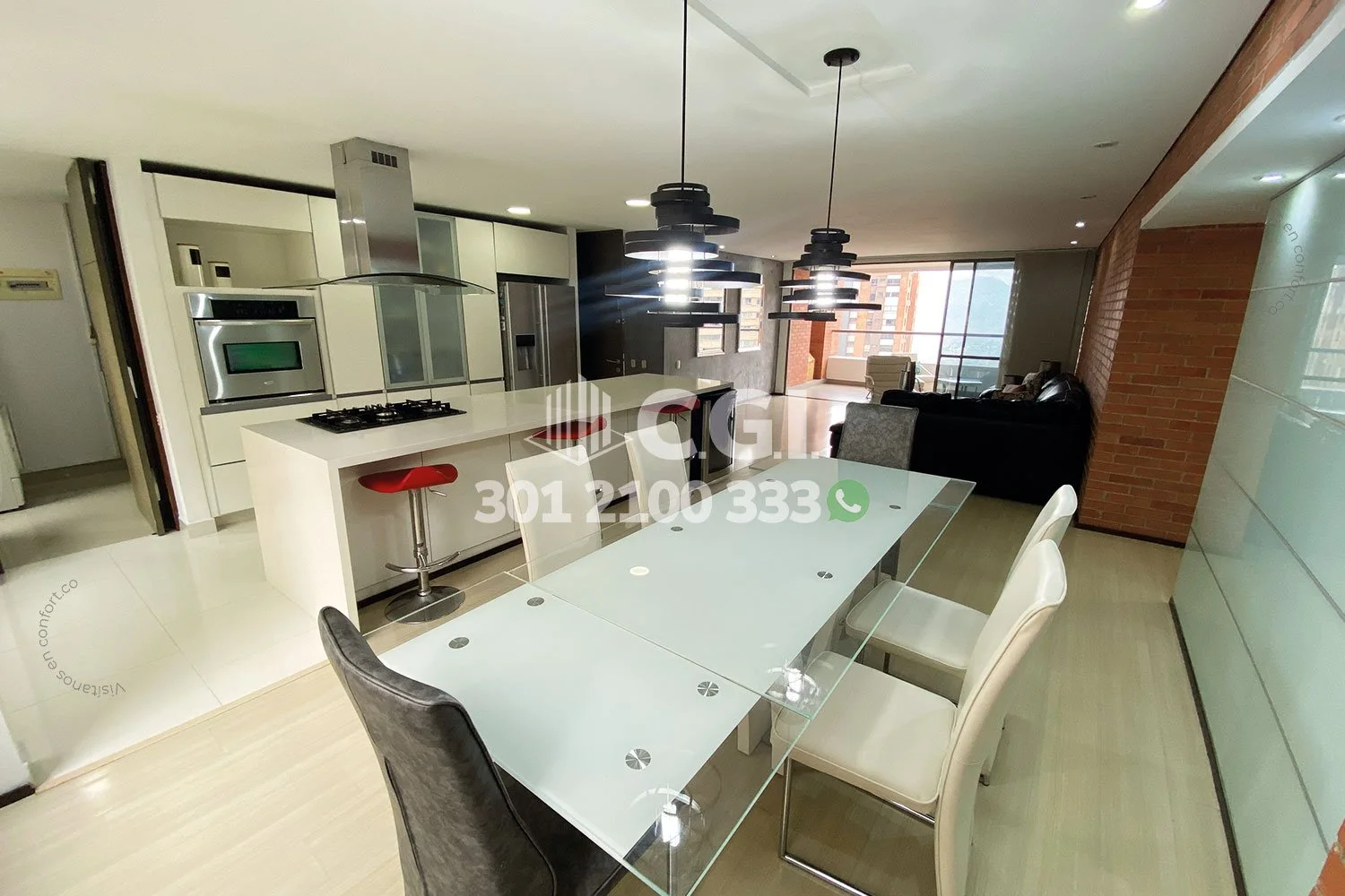 APARTAMENTO EN LA CALERA - EL POBLADO 10602251 COP/USD — foto 4