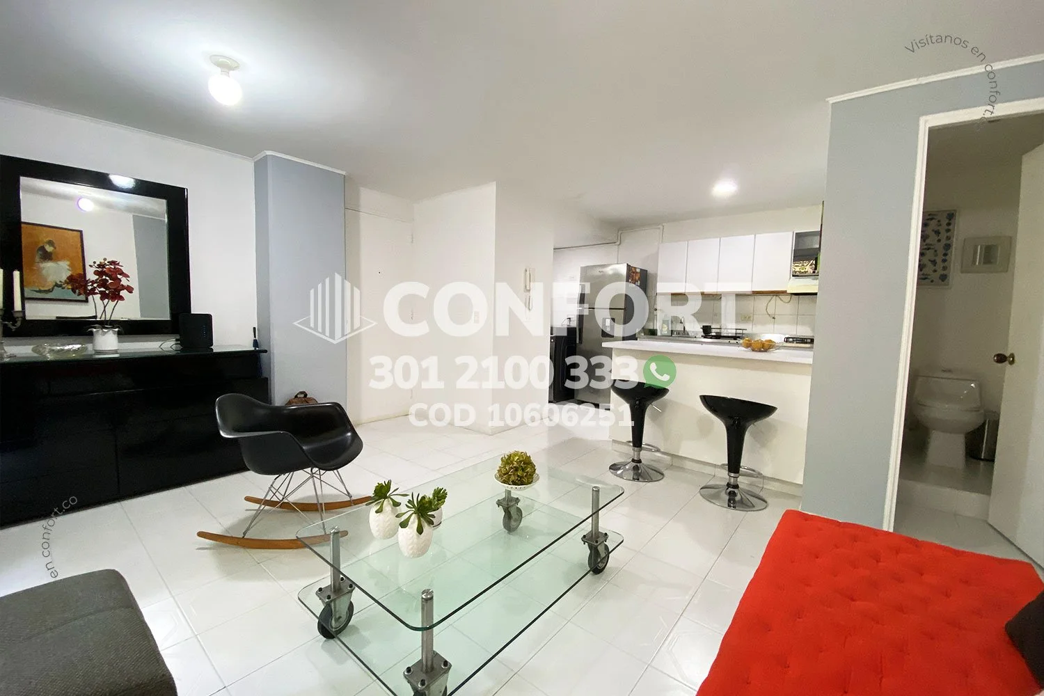 APARTAMENTO EN SANTA MARÍA DE LOS ÁNGELES - EL POBLADO 10606251 COP/USD — foto 3