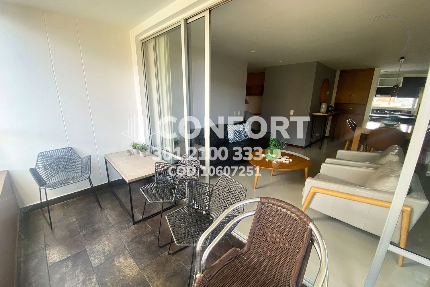APARTAMENTO AMOBLADO EN LOS NARANJOS - POBLADO 10607251 COP/USD — foto 2
