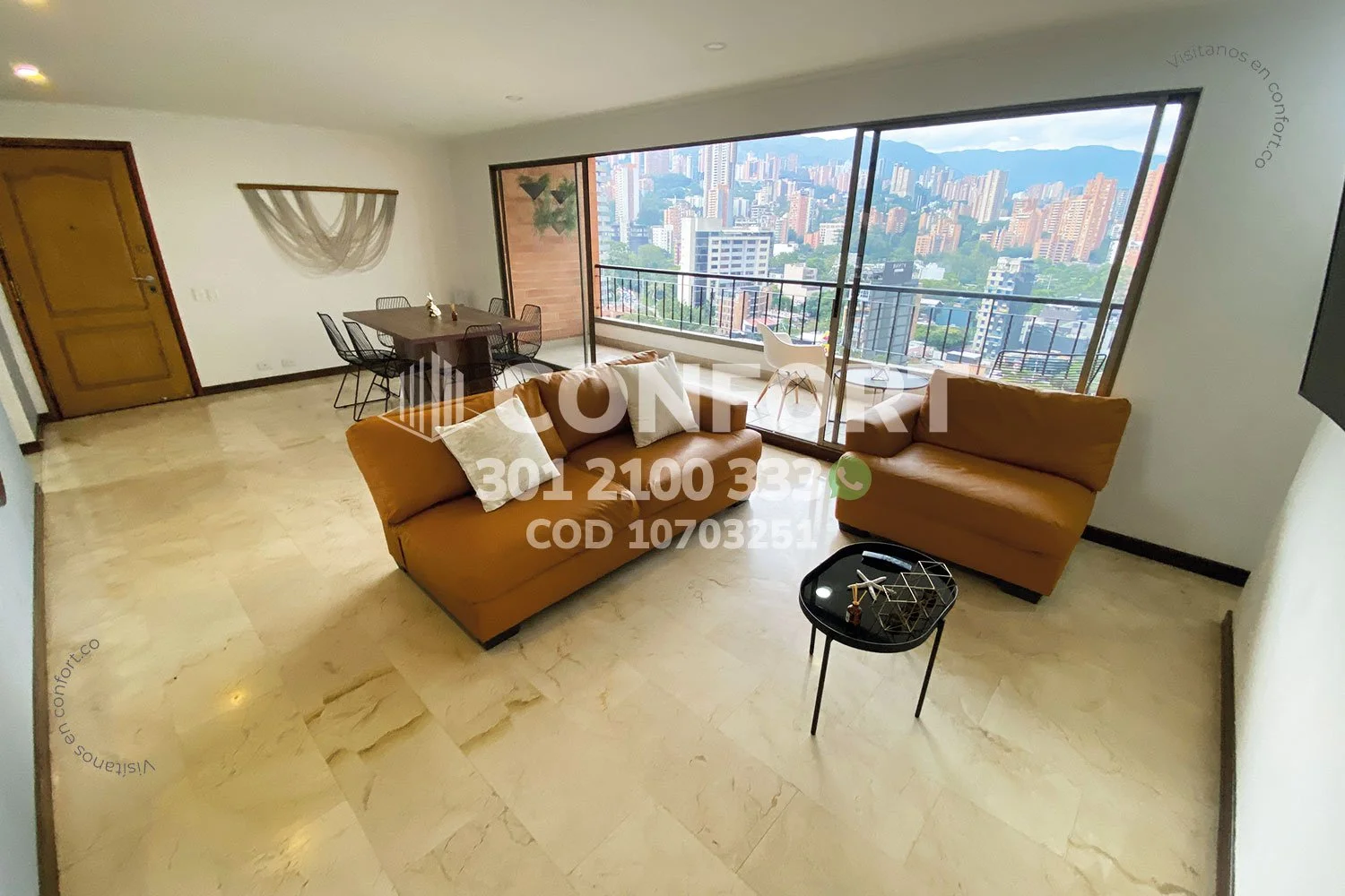 APARTAMENTO AMOBLADO EN LALINDE - EL POBLADO 10703251 COP/USD — foto 4