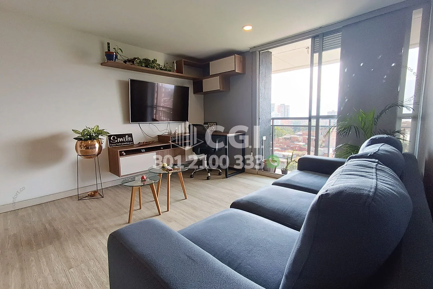 APARTAMENTO AMOBLADO EN LA LOMA DE LOS BERNAL 10804245 COP/USD — foto 3