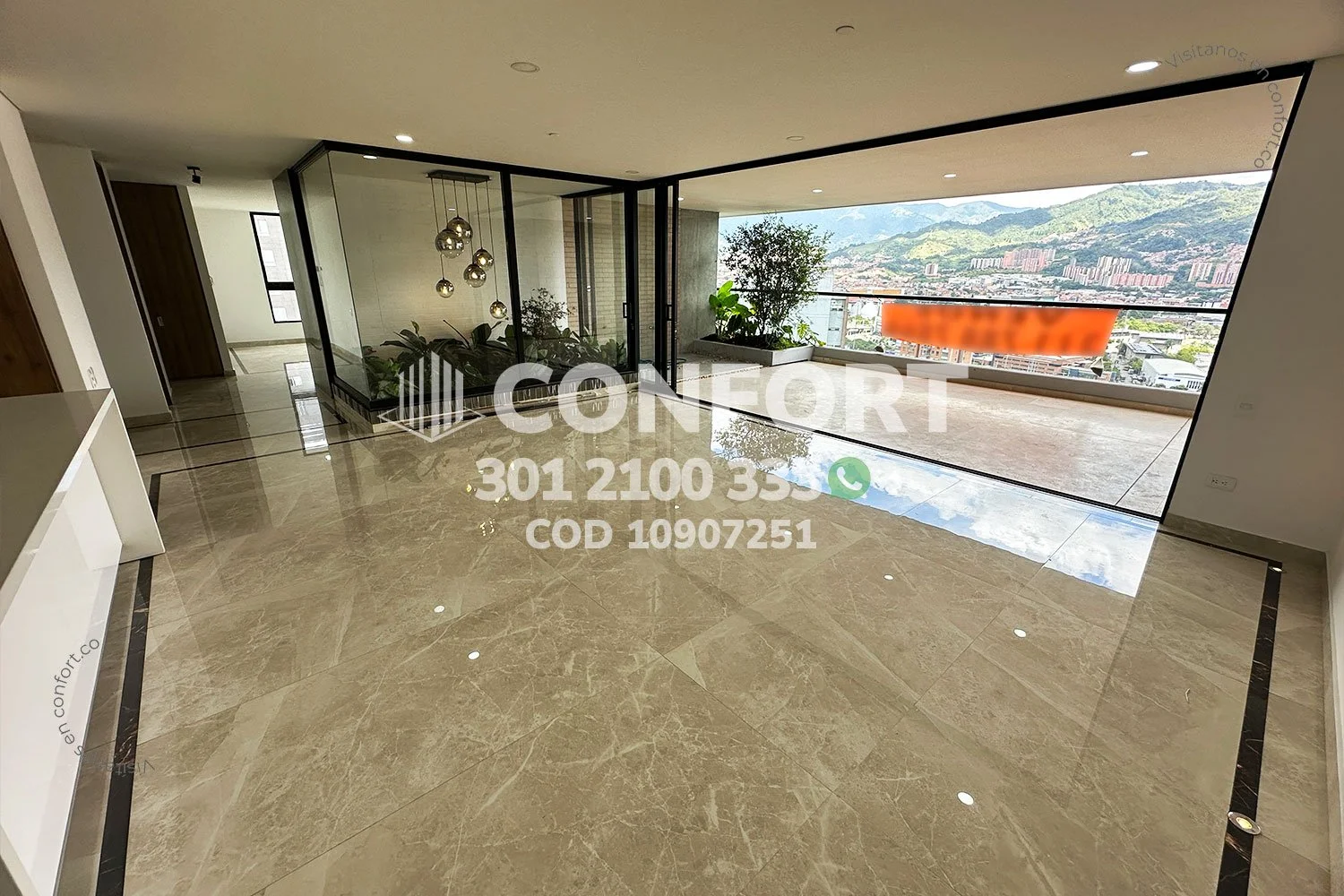APARTAMENTO EN SANTA MARÍA DE LOS ÁNGELES - EL POBLADO 10907251 COP/USD — foto 3