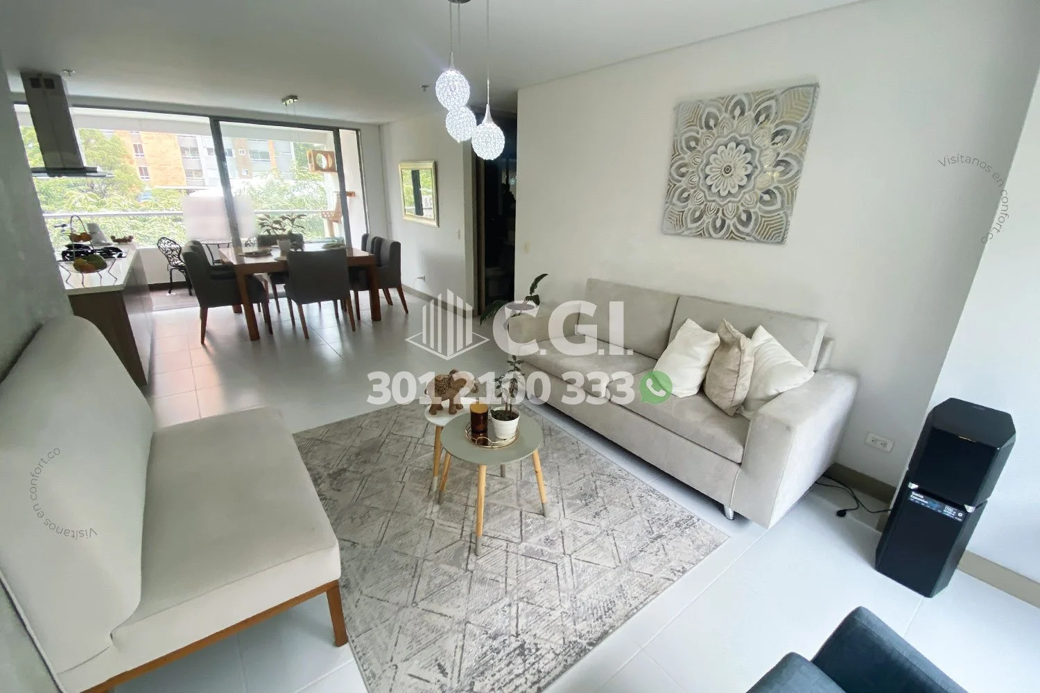 APARTAMENTO EN CASTROPOL - EL POBLADO 1103251 COP/USD — foto 3