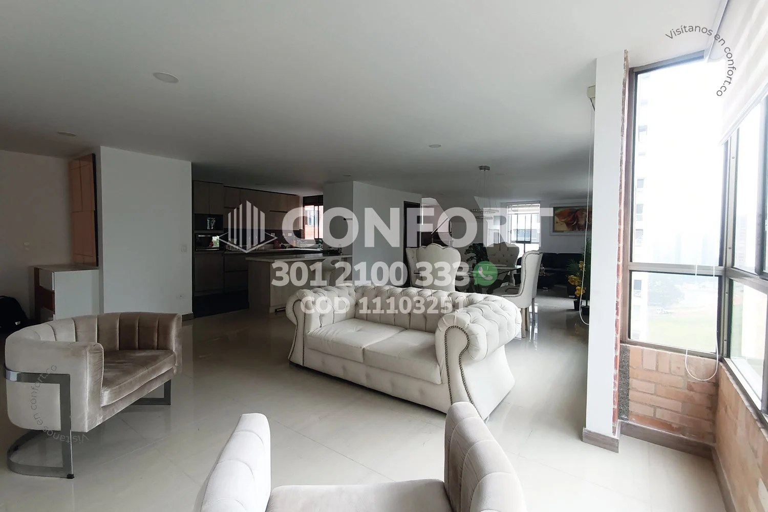 PENTHOUSE EN LOS BALSOS - EL POBLADO 11103251 COP/USD — foto 2