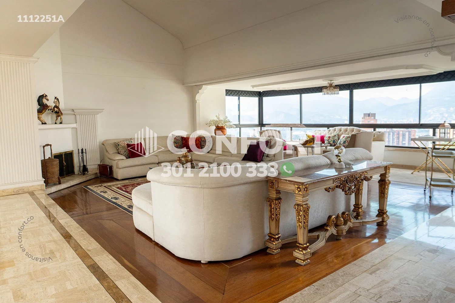 APARTAMENTO AMOBLADO EN LOS BALSOS - EL POBLADO 1112251A COP/USD — foto 3