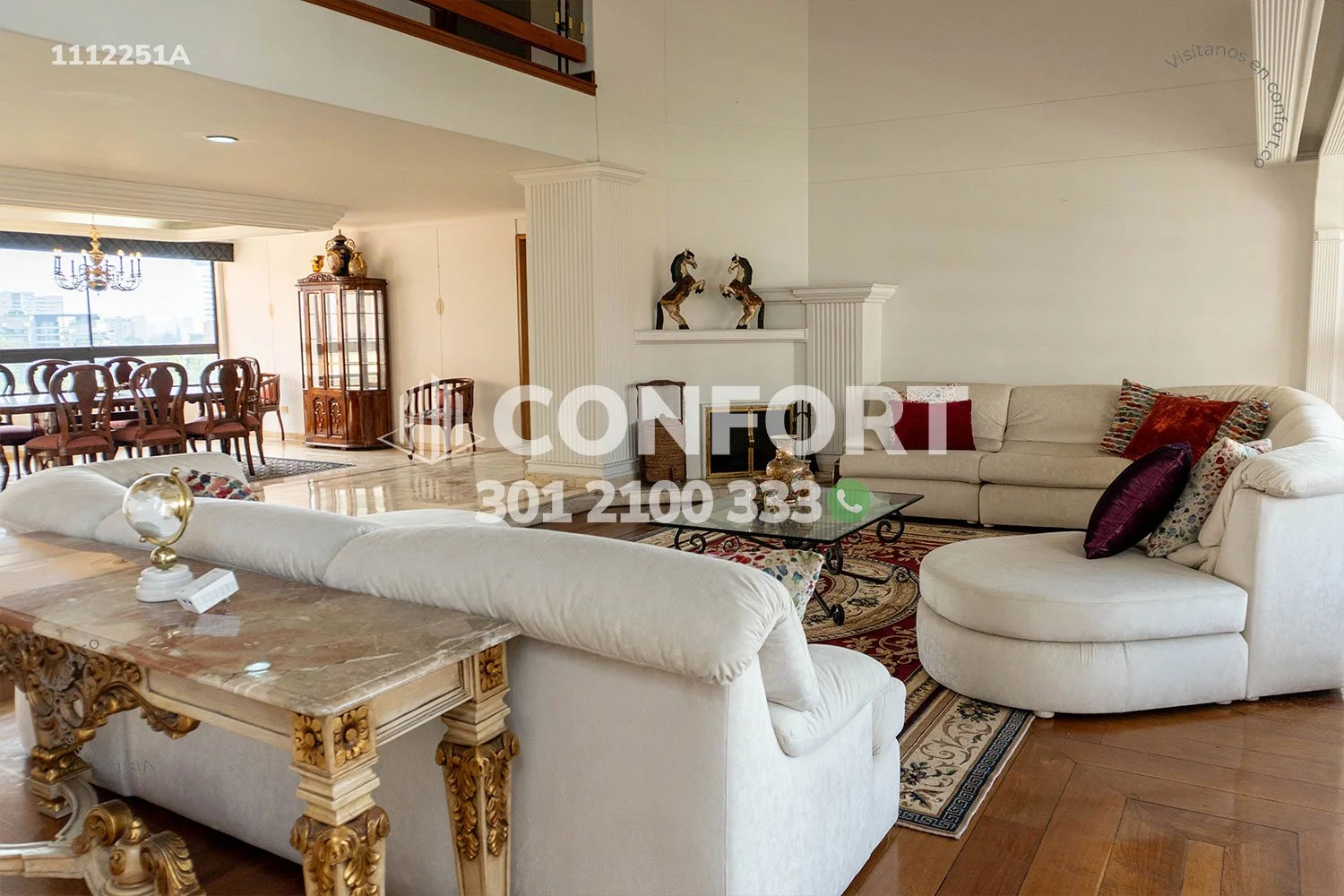 APARTAMENTO AMOBLADO EN LOS BALSOS - EL POBLADO 1112251A COP/USD — foto 4