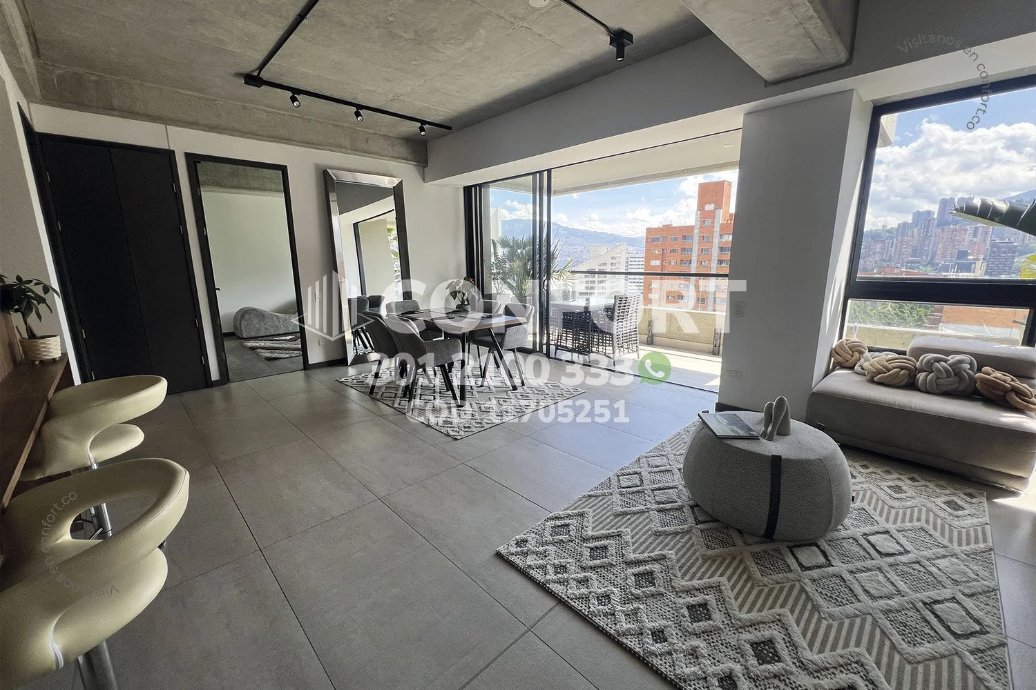 APARTAMENTO AMOBLADO EN LOS PARRA - EL POBLADO 11705251 COP/USD — foto 2