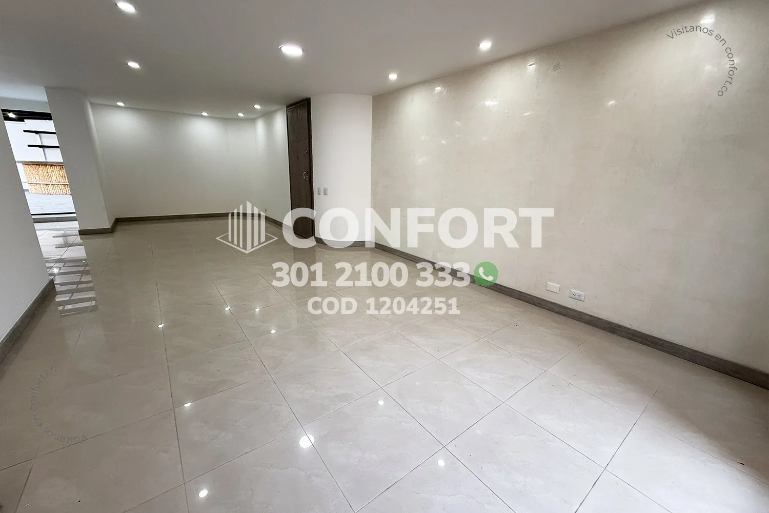 APARTAMENTO EN EL CAMPESTRE - EL POBLADO 1204251 COP/USD — foto 3