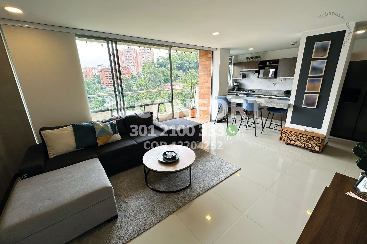 APARTAMENTO EN EL CHOCHO - ENVIGADO 12204252 — foto 3