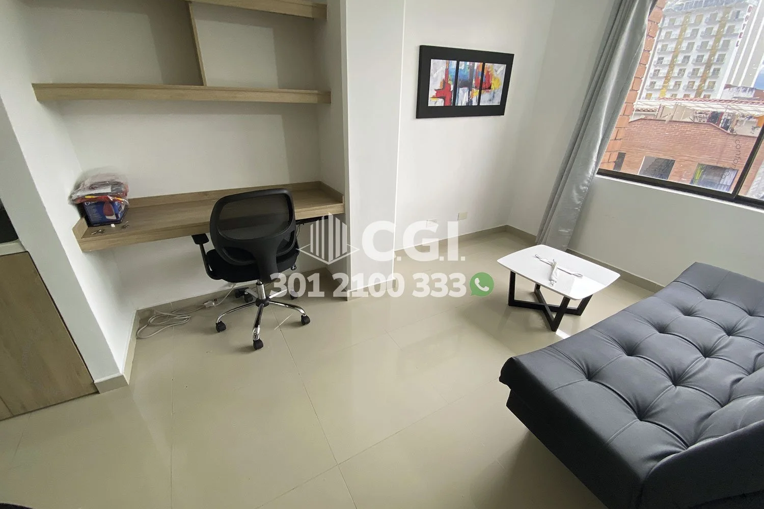 APARTAESTUDIO EN LAURELES 12305243 COP/USD — foto 2