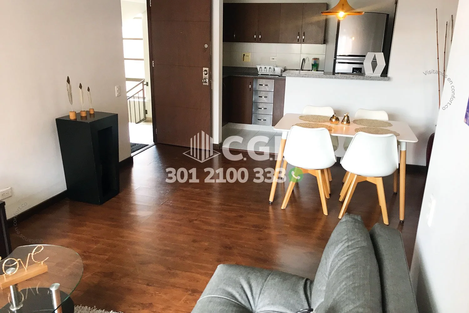 APARTAMENTO AMOBLADO EN LAS PALMAS 12505241 COP/USD — foto 4