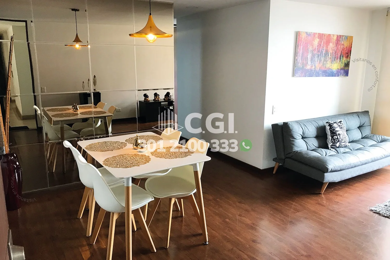 APARTAMENTO AMOBLADO EN LAS PALMAS 12505241 COP/USD — foto 2
