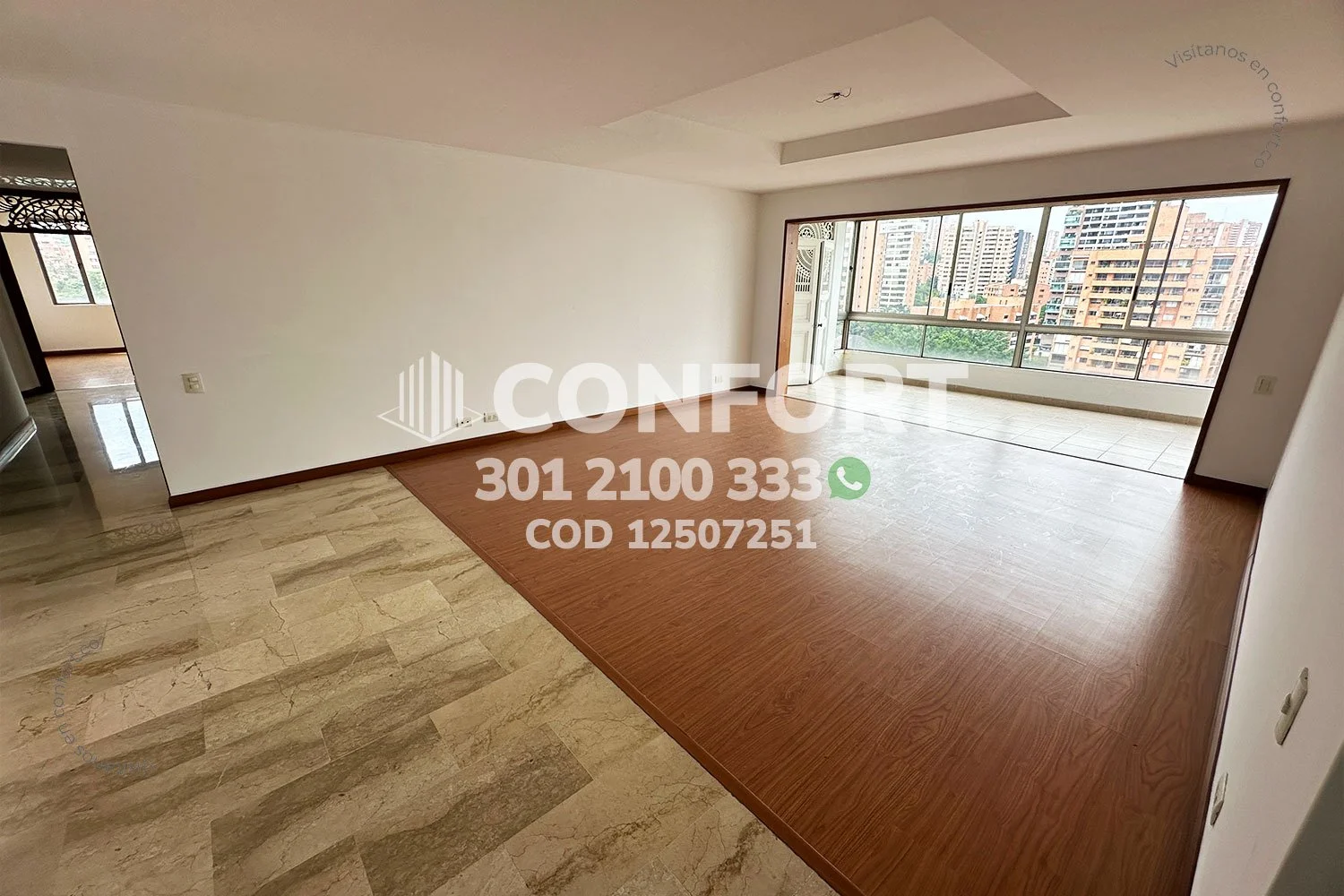 APARTAMENTO EN LA FLORIDA - EL POBLADO 12507251 COP/USD — foto 2