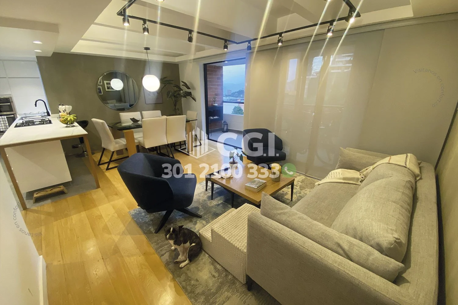 APARTAMENTO AMOBLADO EN EL TESORO - EL POBLADO 12510241 COP/USD — foto 3