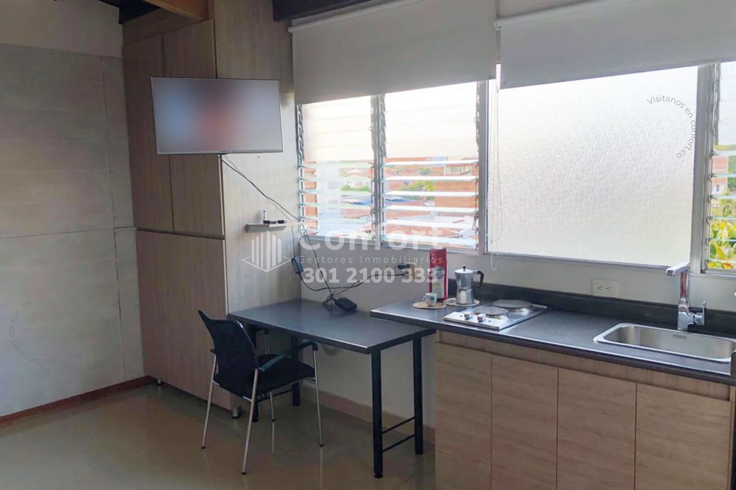 APARTAESTUDIO AMOBLADO EN LAURELES 1260224 — foto 4