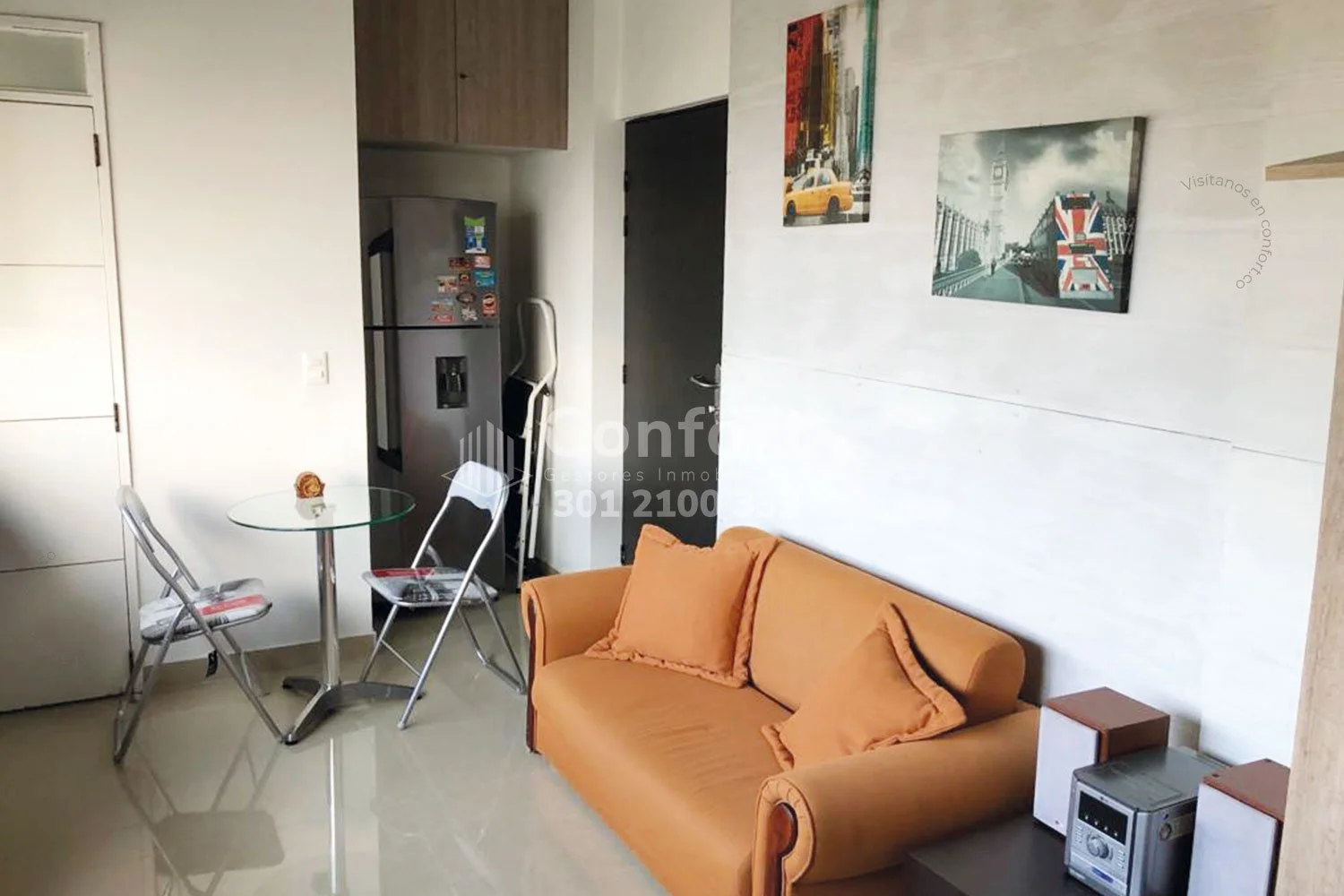 APARTAESTUDIO AMOBLADO EN LAURELES 1260224 — foto 2