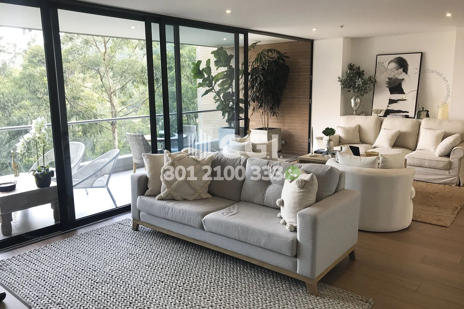 APARTAMENTO EN LA COLA DEL ZORRO - POBLADO 12706241 COP/USD — foto 2