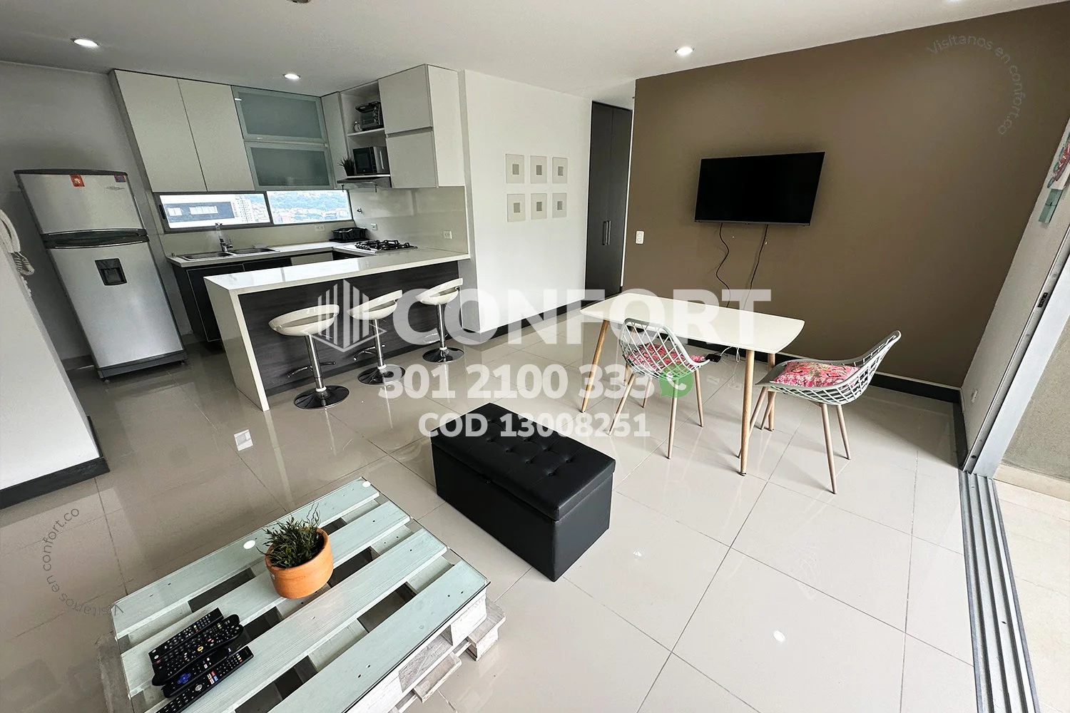 APARTAMENTO EN LOS BALSOS - EL POBLADO 13008251 COP/USD — foto 3