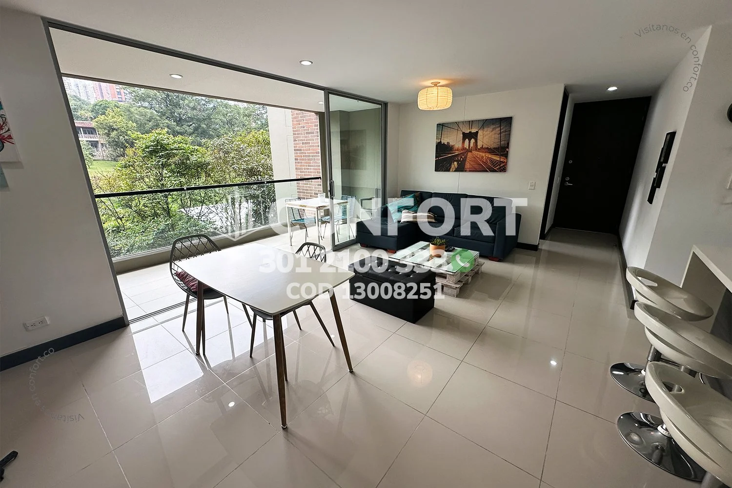 APARTAMENTO EN LOS BALSOS - EL POBLADO 13008251 COP/USD — foto 2