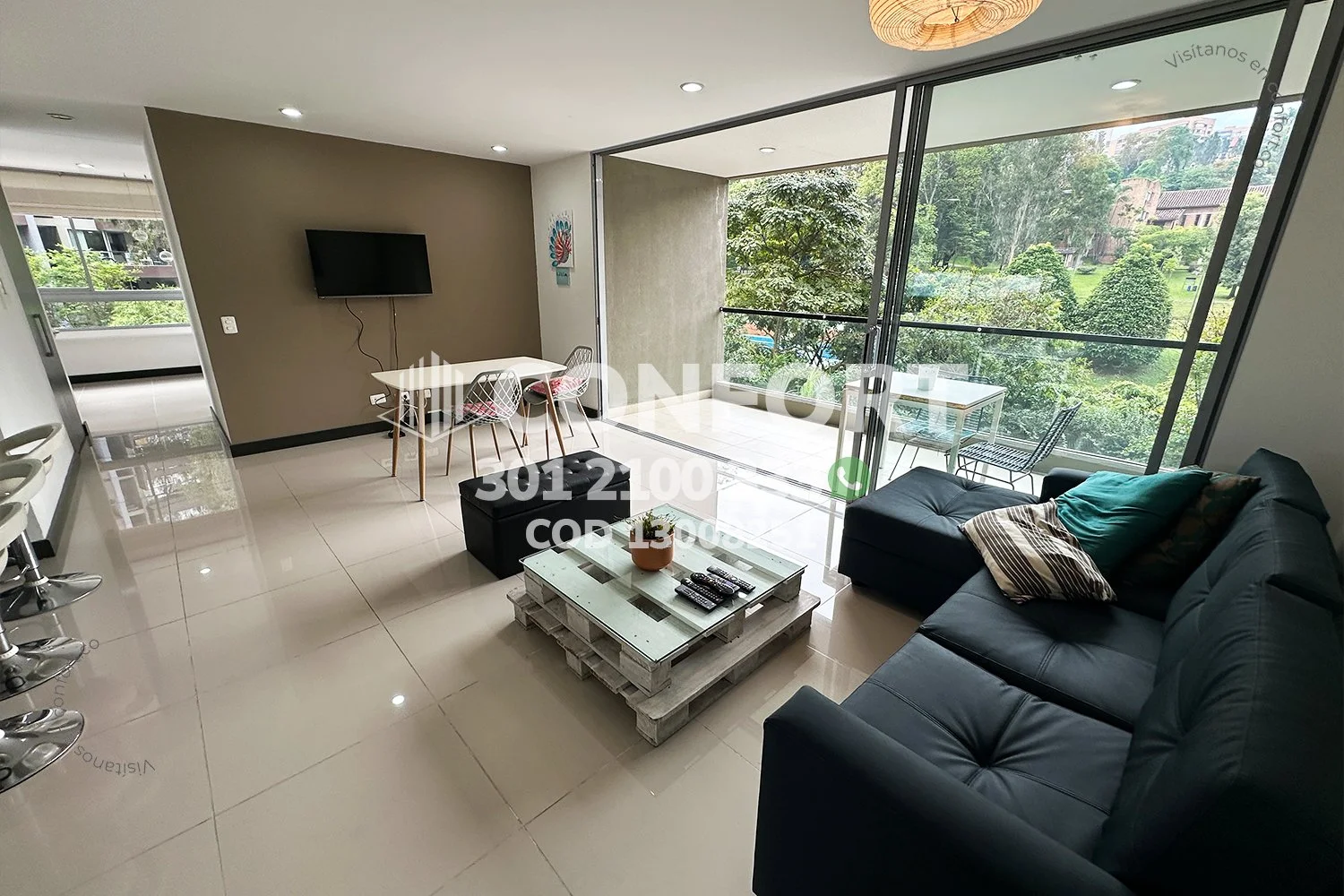 APARTAMENTO EN LOS BALSOS - EL POBLADO 13008251 COP/USD — foto 4