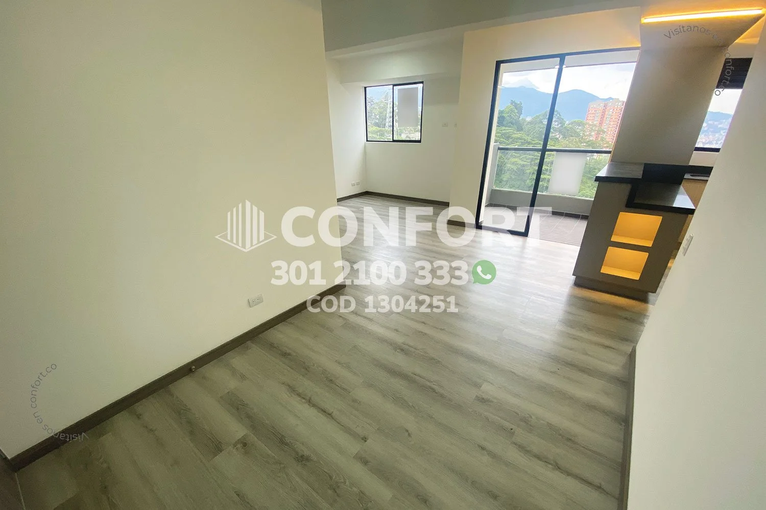 APARTAMENTO EN LAS PALMAS - EL POBLADO 1304251 COP/USD — foto 2